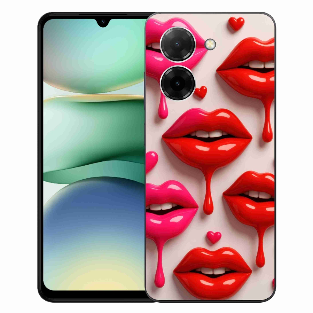 Gélový kryt mmCase na Xiaomi Redmi A5 (171.7x77.8x8.3mm) - pery 2