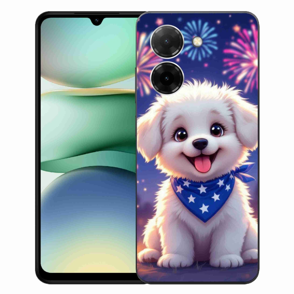 Gélový kryt mmCase na Xiaomi Redmi A5 (171.7x77.8x8.3mm) - slávnostné šteňa