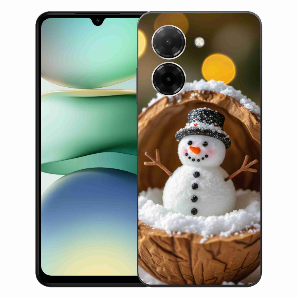 Gélový kryt mmCase na Xiaomi Redmi A5 (171.7x77.8x8.3mm) - snehuliak 4