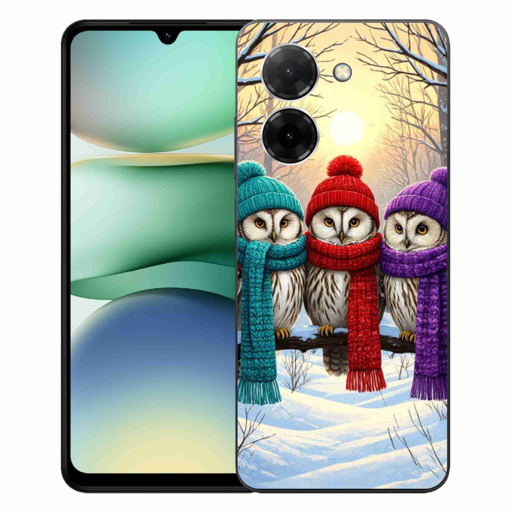 Gélový kryt mmCase na Xiaomi Redmi A5 (171.7x77.8x8.3mm) - soví priatelia