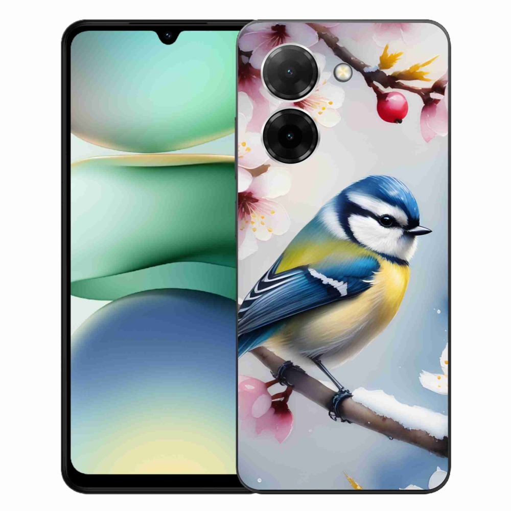 Gélový kryt mmCase na Xiaomi Redmi A5 (171.7x77.8x8.3mm) - sýkorka