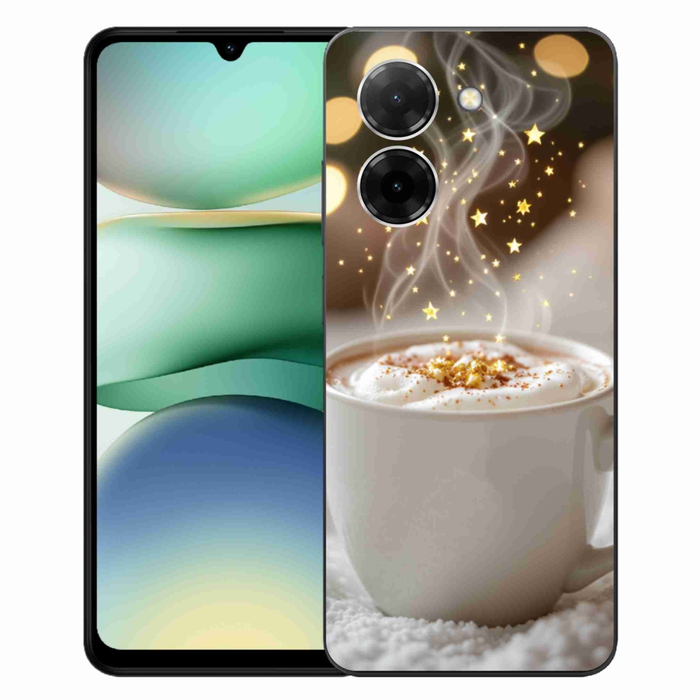 Gélový kryt mmCase na Xiaomi Redmi A5 (171.7x77.8x8.3mm) - vianočný horúci nápoj