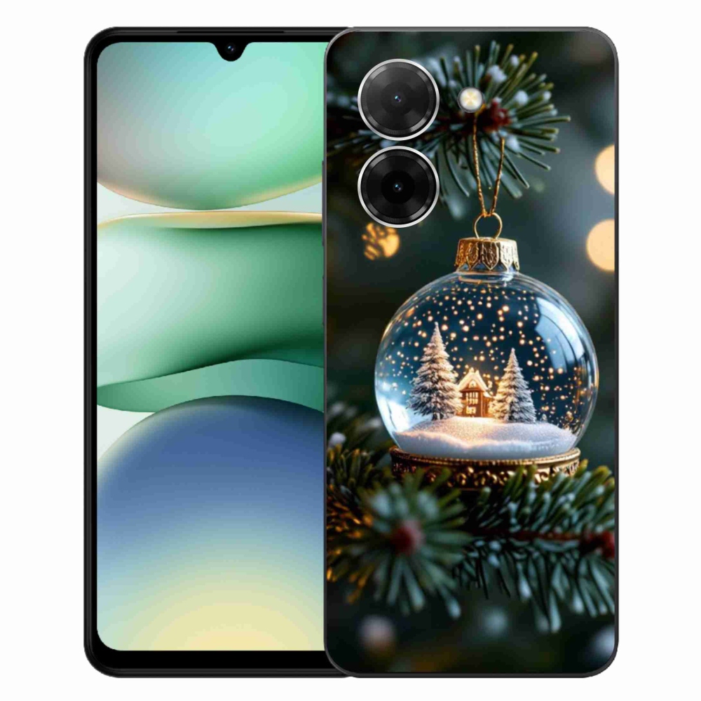 Gélový kryt mmCase na Xiaomi Redmi A5 (171.7x77.8x8.3mm) - vianočné gule 2