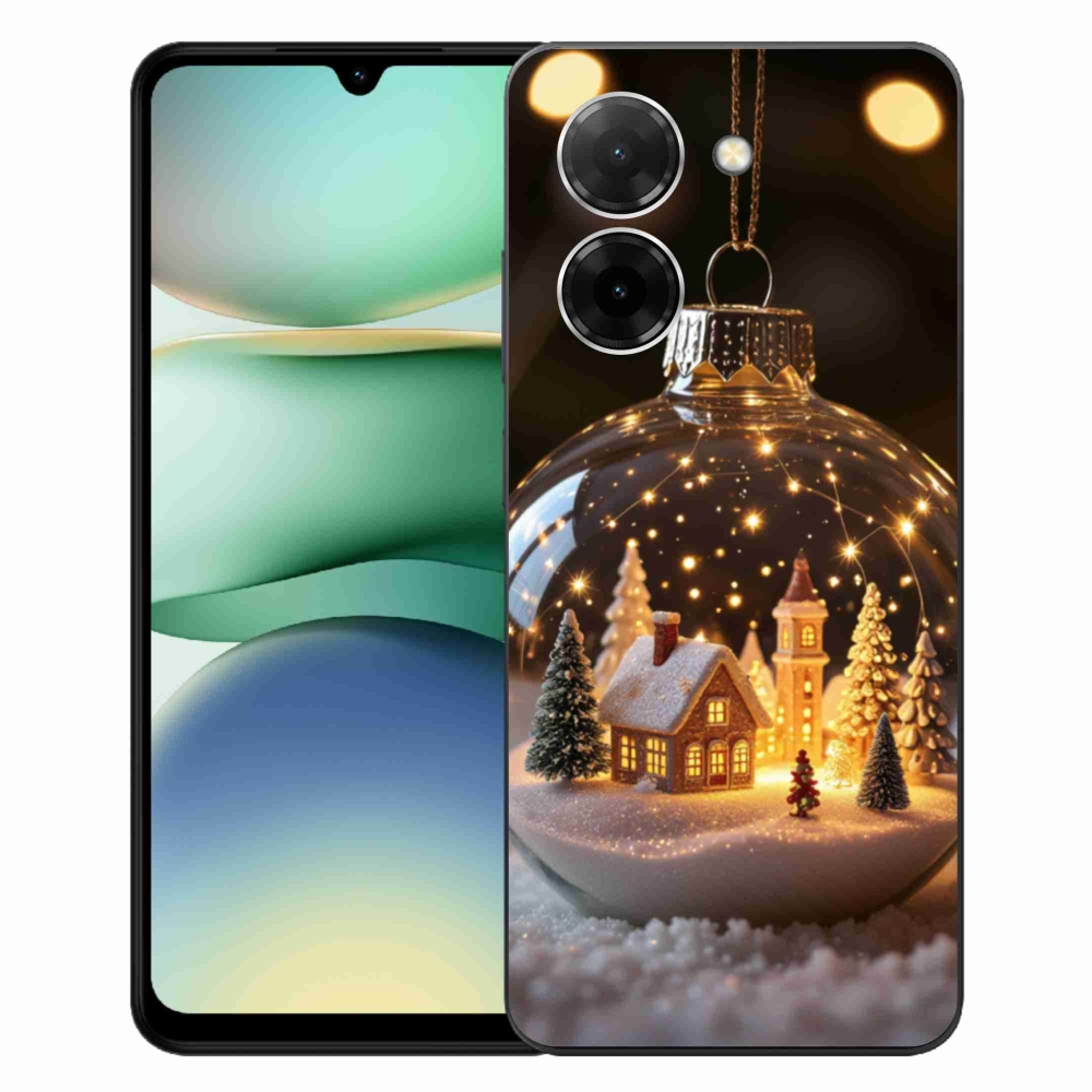 Gélový kryt mmCase na Xiaomi Redmi A5 (171.7x77.8x8.3mm) - vianočné gule 3