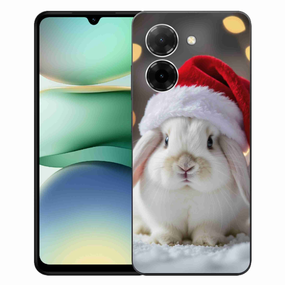 Gélový kryt mmCase na Xiaomi Redmi A5 (171.7x77.8x8.3mm) - vianočný králik