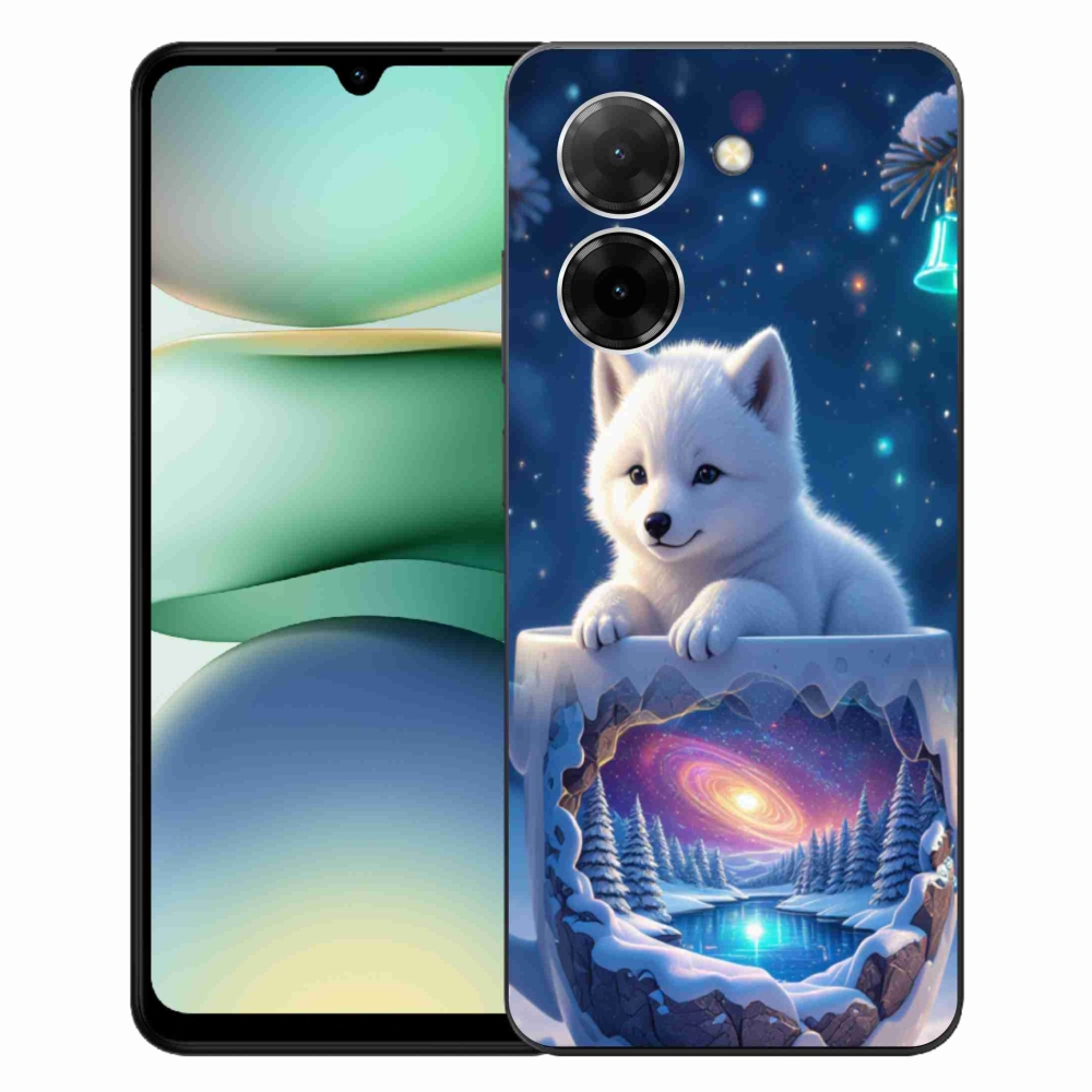 Gélový kryt mmCase na Xiaomi Redmi A5 (171.7x77.8x8.3mm) - vianočné šteňa