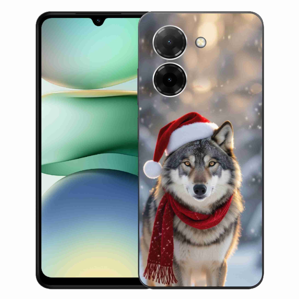 Gélový kryt mmCase na Xiaomi Redmi A5 (171.7x77.8x8.3mm) - vianočný vlk