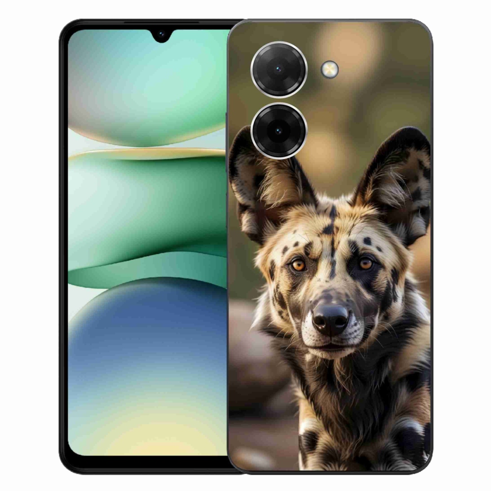 Gélový kryt mmCase na Xiaomi Redmi A5 171mm - africký divoký pes