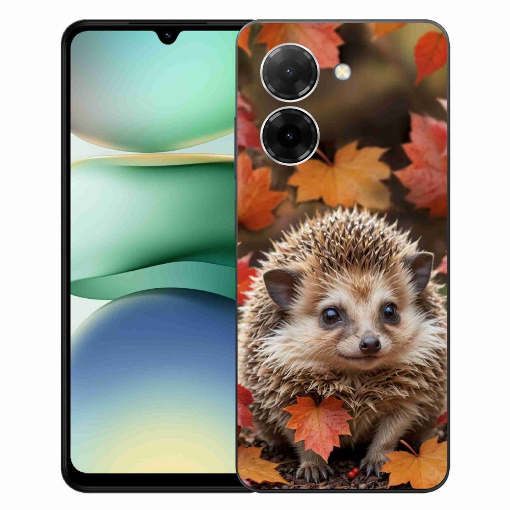 Gélový kryt mmCase na Xiaomi Redmi A5 171mm - ježko v lístia