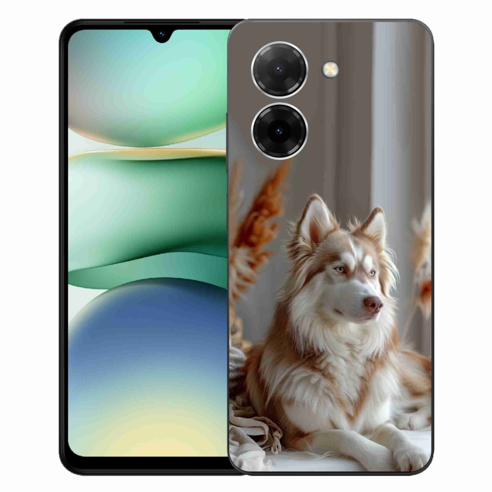 Gélový kryt mmCase na Xiaomi Redmi A5 171mm - pokojný sibírsky husky