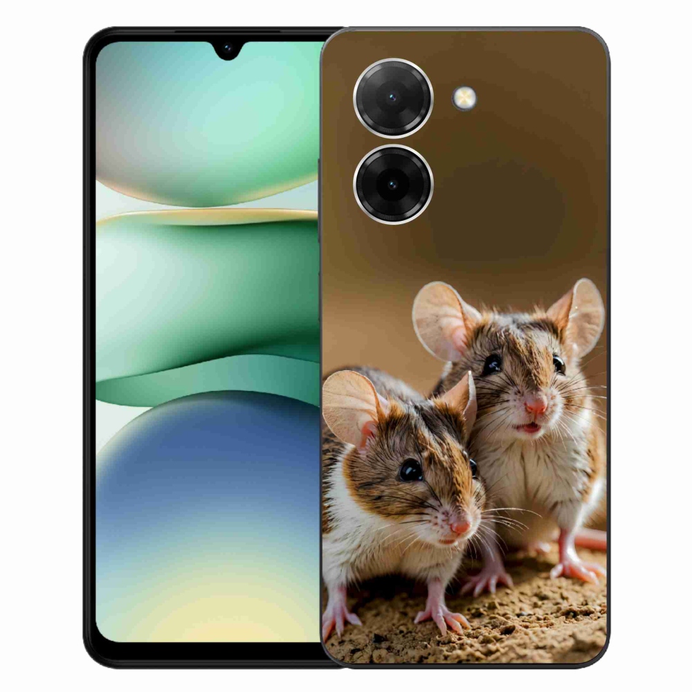 Gélový kryt mmCase na Xiaomi Redmi A5 171mm - myší duo