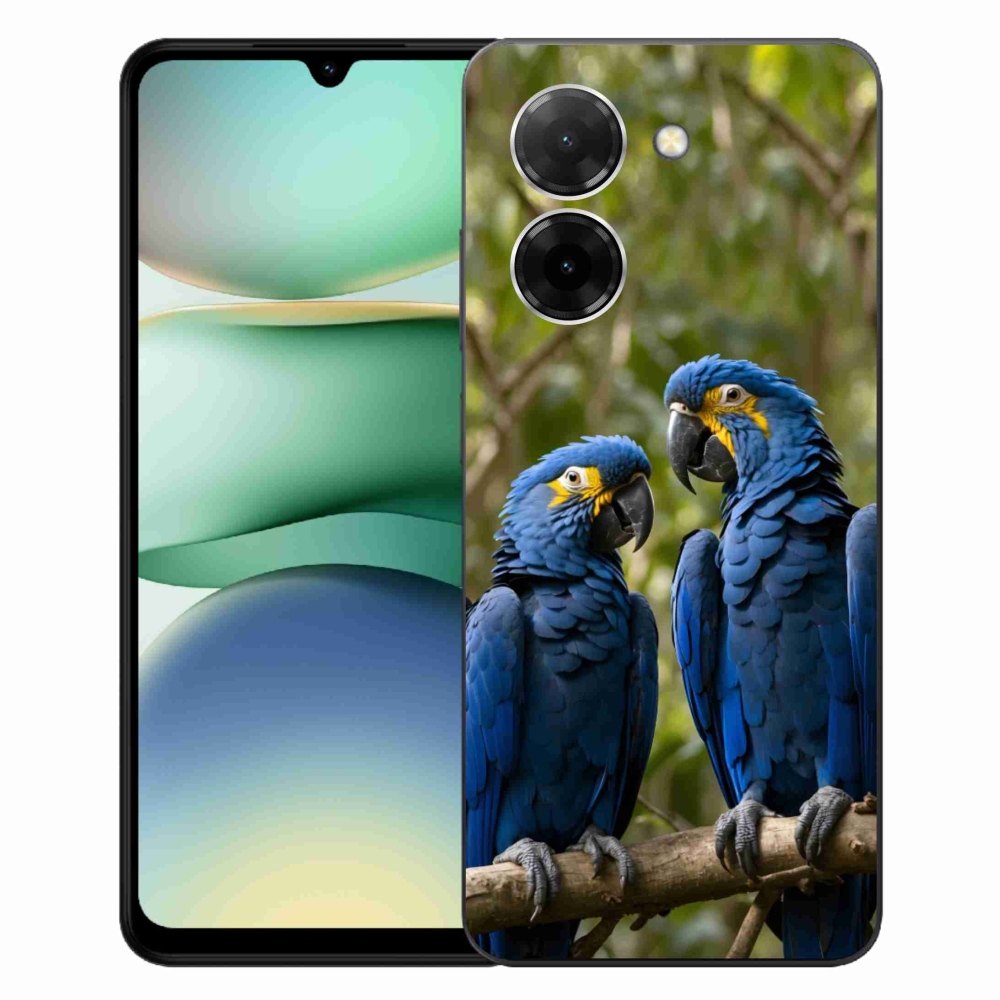 Gélový kryt mmCase na Xiaomi Redmi A5 171mm - papagájové duo