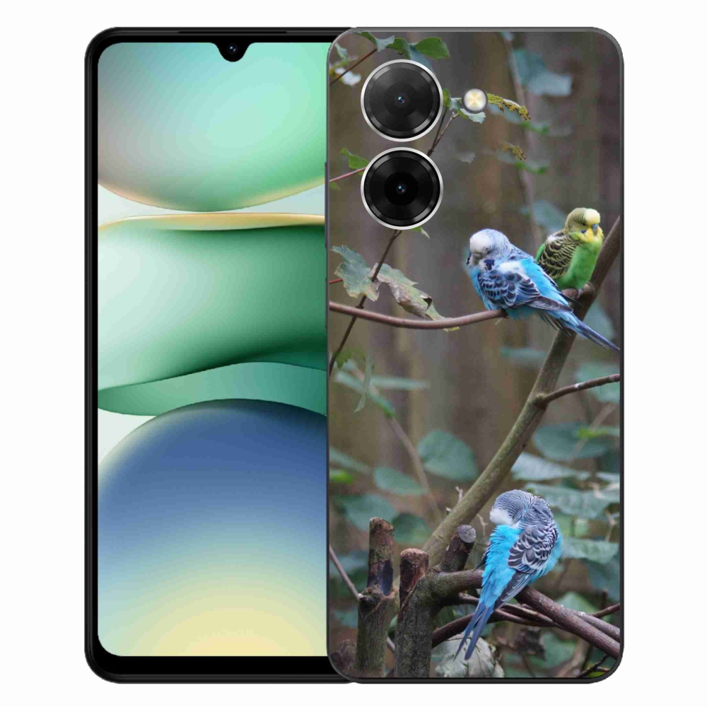 Gélový kryt mmCase na Xiaomi Redmi A5 171mm - papagáje na vetve