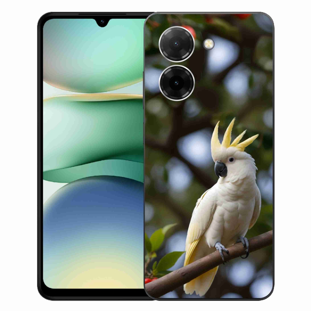 Gélový kryt mmCase na Xiaomi Redmi A5 171mm - papagáj kakadu 3