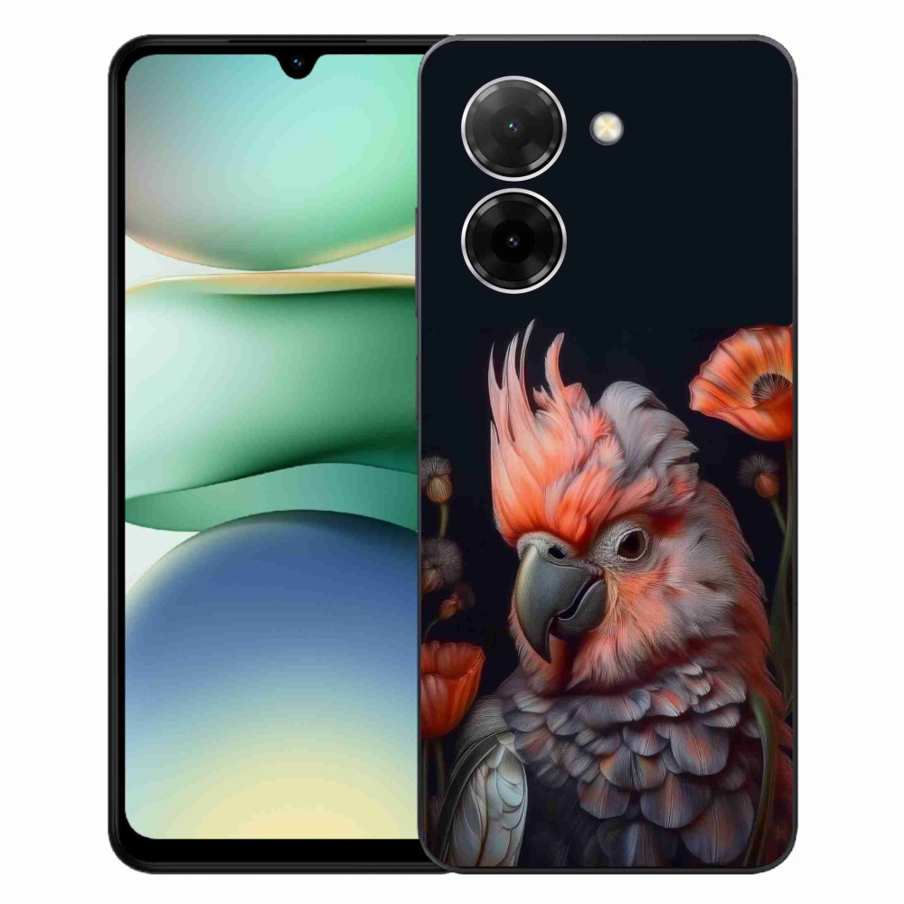 Gélový kryt mmCase na Xiaomi Redmi A5 171mm - papagáj kakadu vo farbách