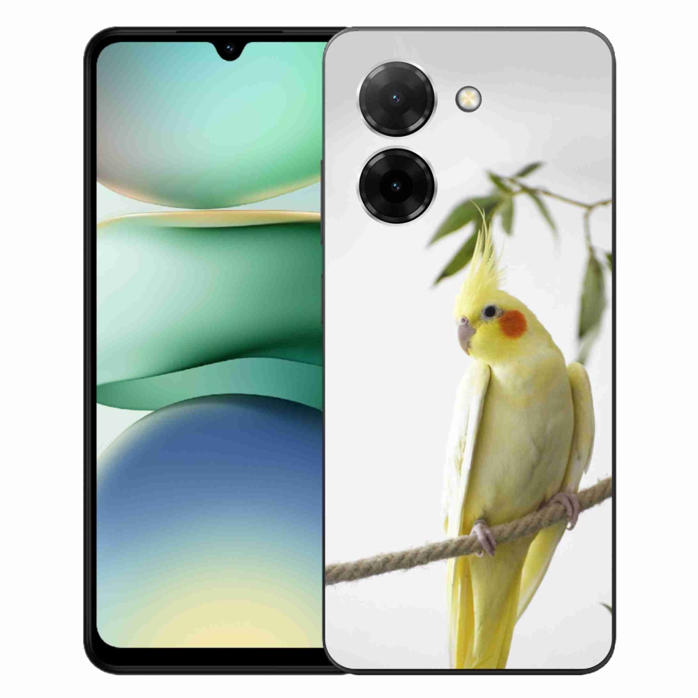 Gélový kryt mmCase na Xiaomi Redmi A5 171mm - papagáj korela chocholatá