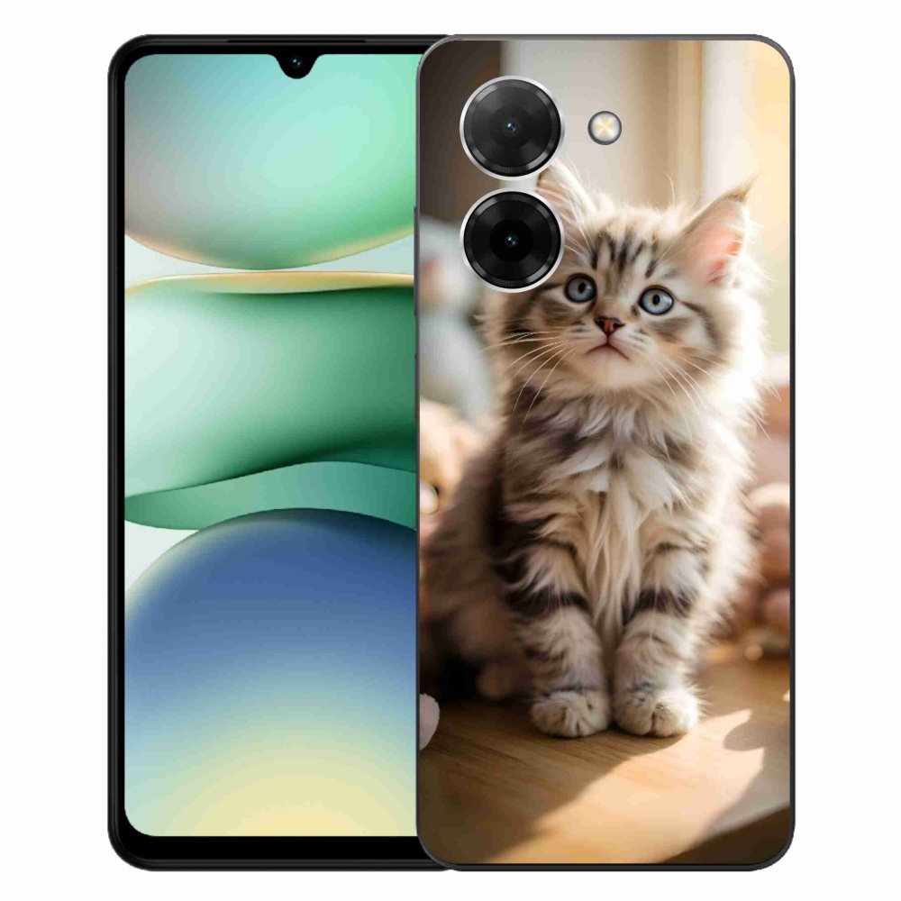 Gélový kryt mmCase na Xiaomi Redmi A5 171mm - roztomilé mačiatko 10