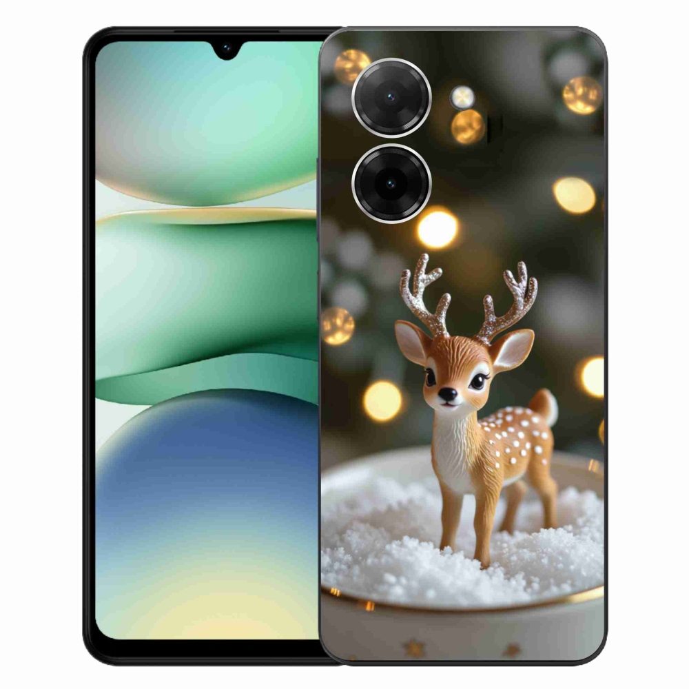 Gélový kryt mmCase na Xiaomi Redmi A5 171mm - roztomilý vianočný jeleň