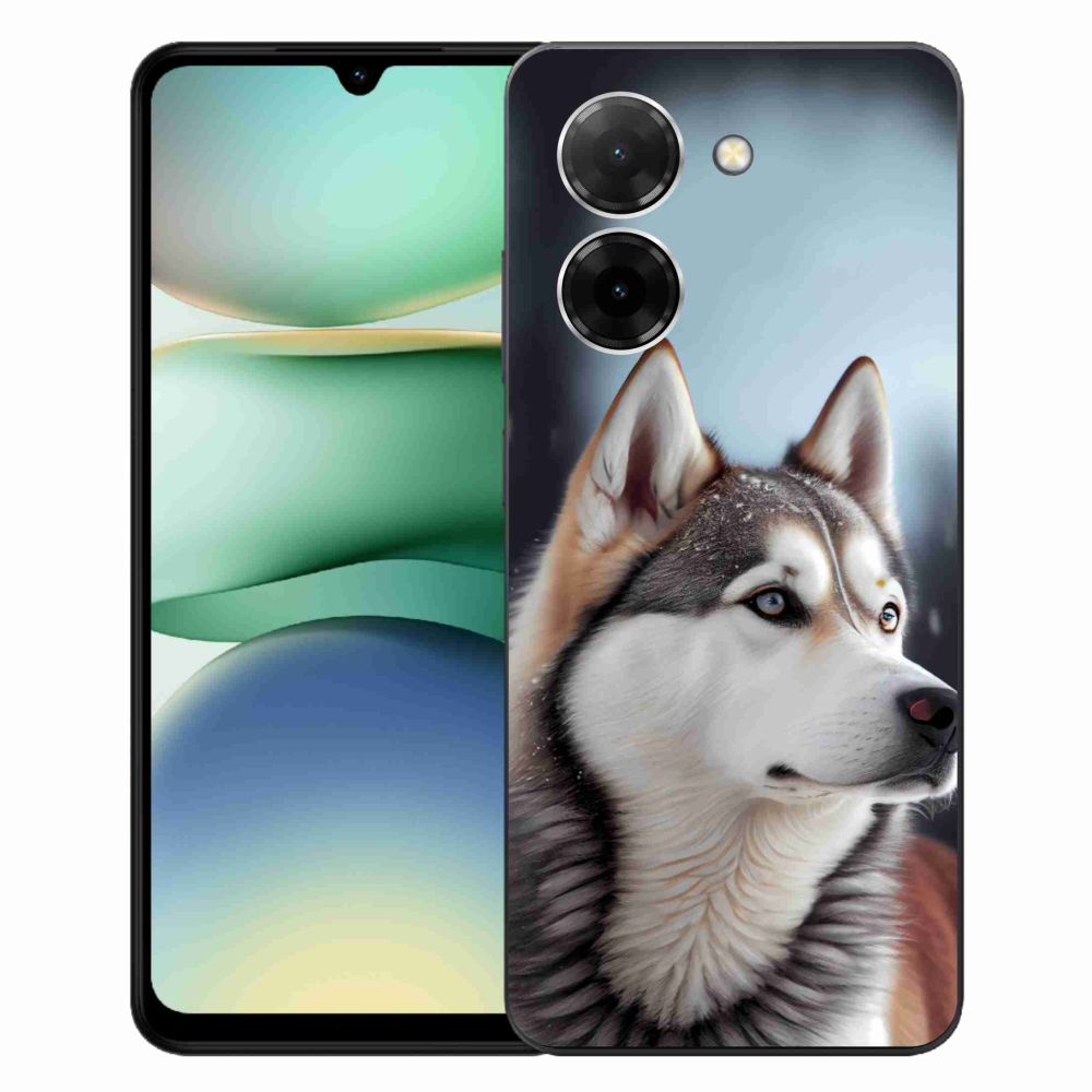 Gélový kryt mmCase na Xiaomi Redmi A5 171mm - sibírsky husky