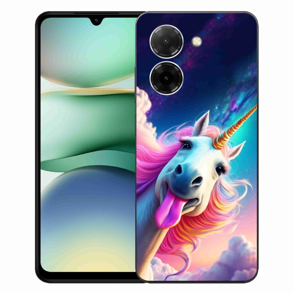 Gélový kryt mmCase na Xiaomi Redmi A5 171mm - šialený jednorožec