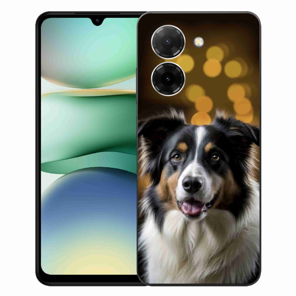 Gélový kryt mmCase na Xiaomi Redmi A5 171mm - usmievavý austrálsky ovčiak