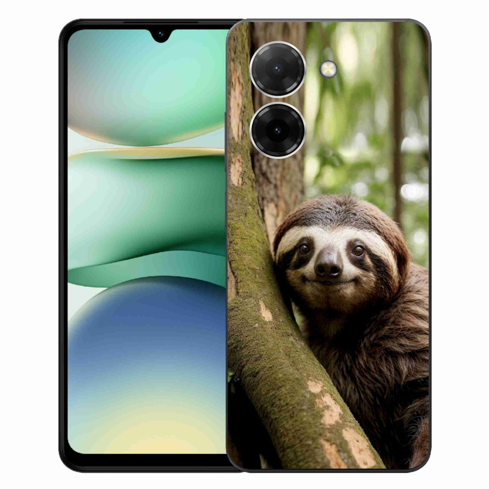 Gélový kryt mmCase na Xiaomi Redmi A5 171mm - usmievavý leňochod