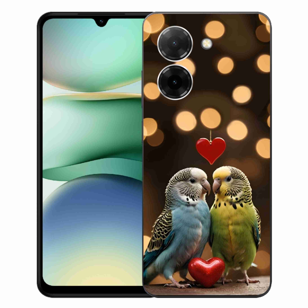 Gélový kryt mmCase na Xiaomi Redmi A5 171mm - zamilovaní papagáje