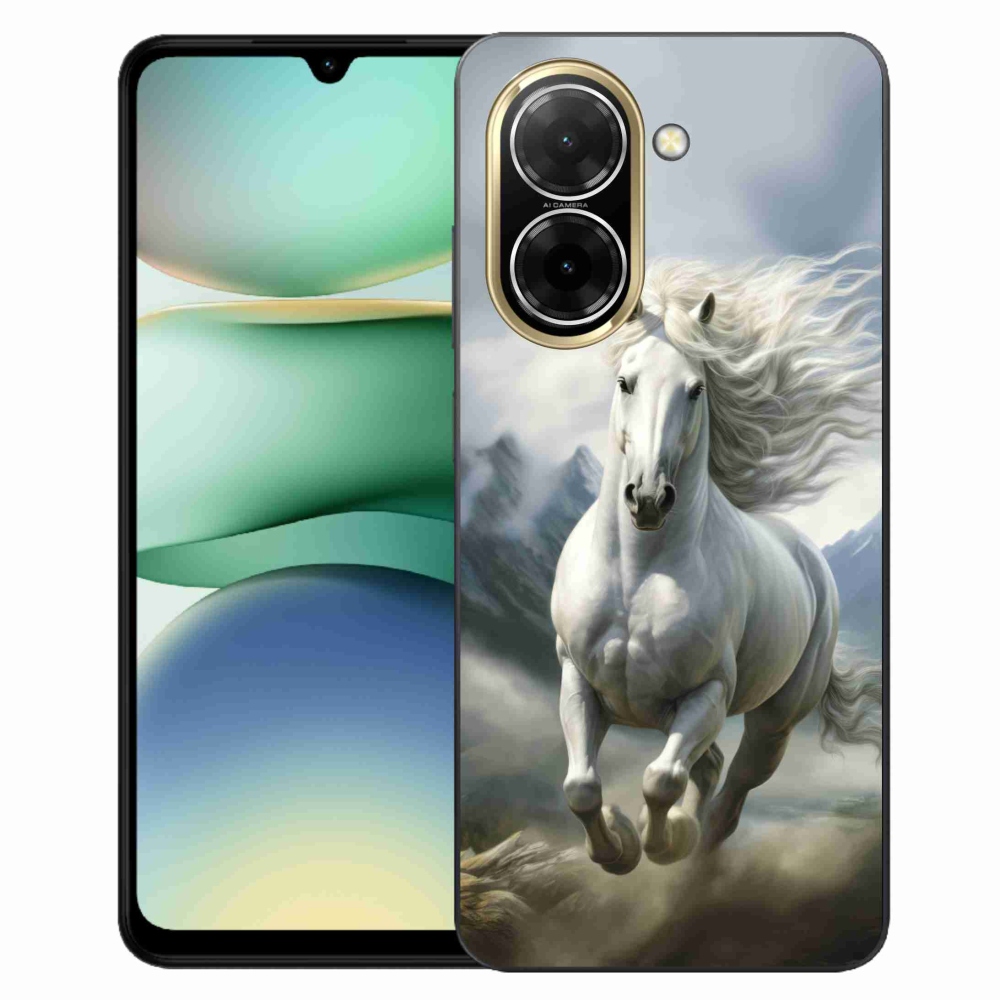 Gélový kryt mmCase na Xiaomi Redmi A5 173,45 - bežiaci biely kôň 3