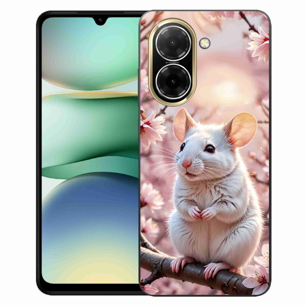 Gélový kryt mmCase na Xiaomi Redmi A5 173,45 - biela myš na vetve