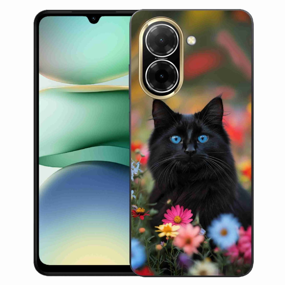 Gélový kryt mmCase na Xiaomi Redmi A5 173,45 - čierne mačiatko 4