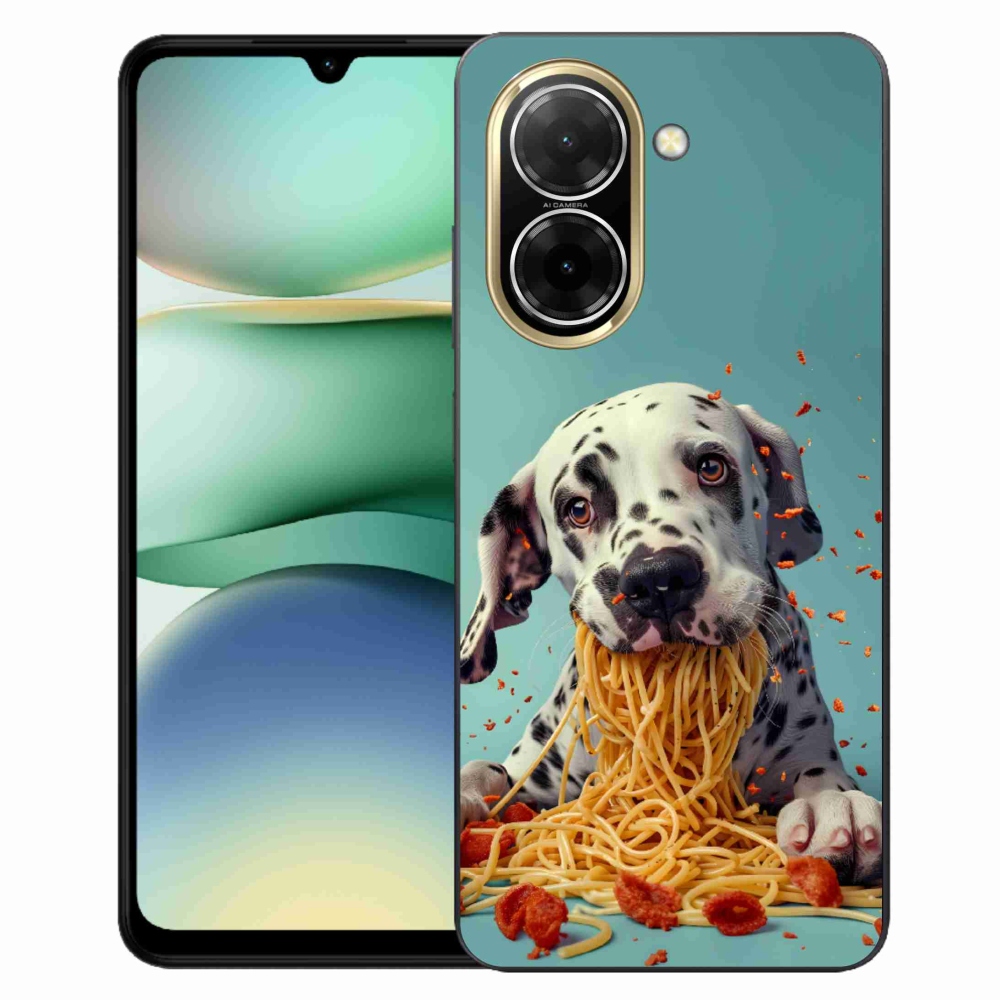 Gélový kryt mmCase na Xiaomi Redmi A5 173,45 - dalmatín a špagety