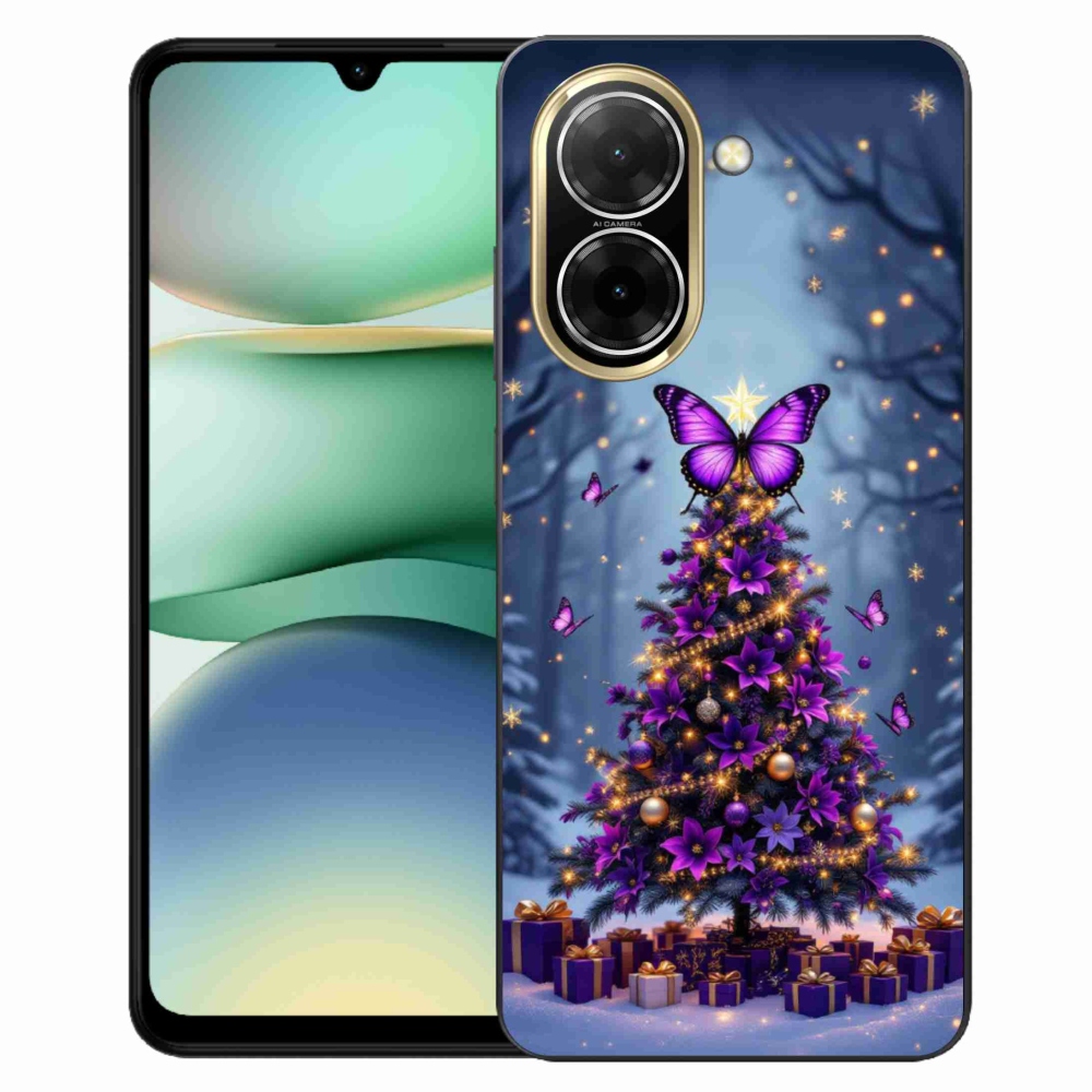 Gélový kryt mmCase na Xiaomi Redmi A5 173,45 - motýlí vianočný stromček