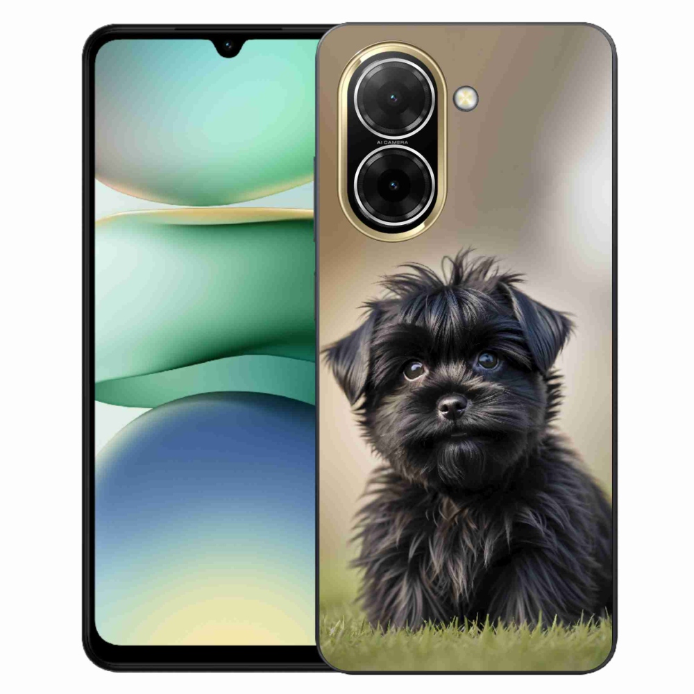 Gélový kryt mmCase na Xiaomi Redmi A5 173,45 - roztomilý čierny psík