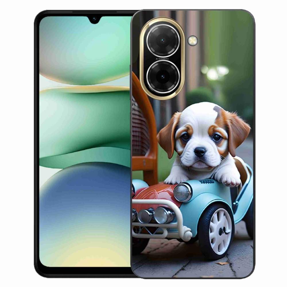 Gélový kryt mmCase na Xiaomi Redmi A5 173,45 - šteňa v retro aute
