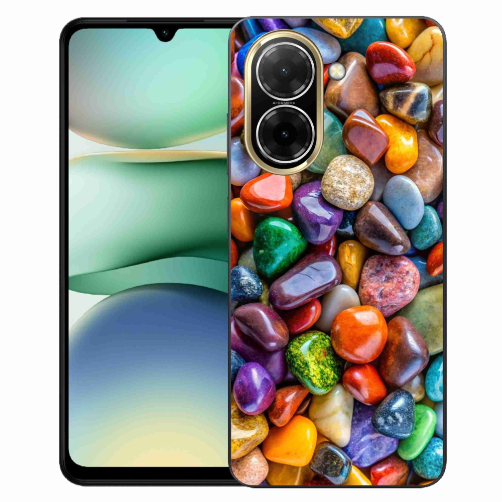 Gélový kryt mmCase na Xiaomi Redmi A5 (173.45x79.35x8.45mm) - farebné kamienky