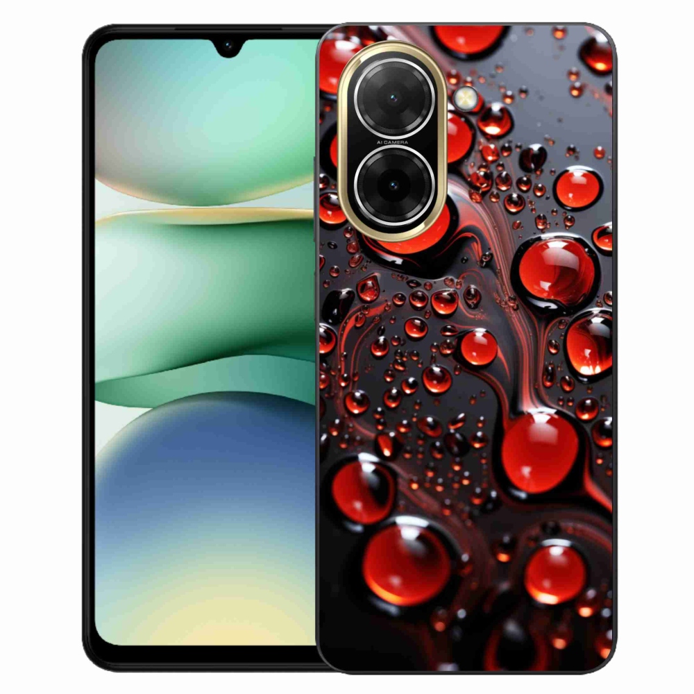 Gélový kryt mmCase na Xiaomi Redmi A5 (173.45x79.35x8.45mm) - červené kvapky 2