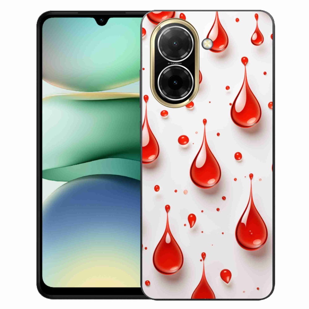 Gélový kryt mmCase na Xiaomi Redmi A5 (173.45x79.35x8.45mm) - červené kvapky