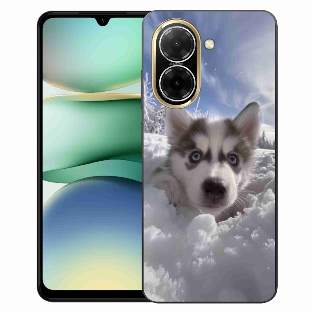 Gélový kryt mmCase na Xiaomi Redmi A5 (173.45x79.35x8.45mm) - husky v snehu