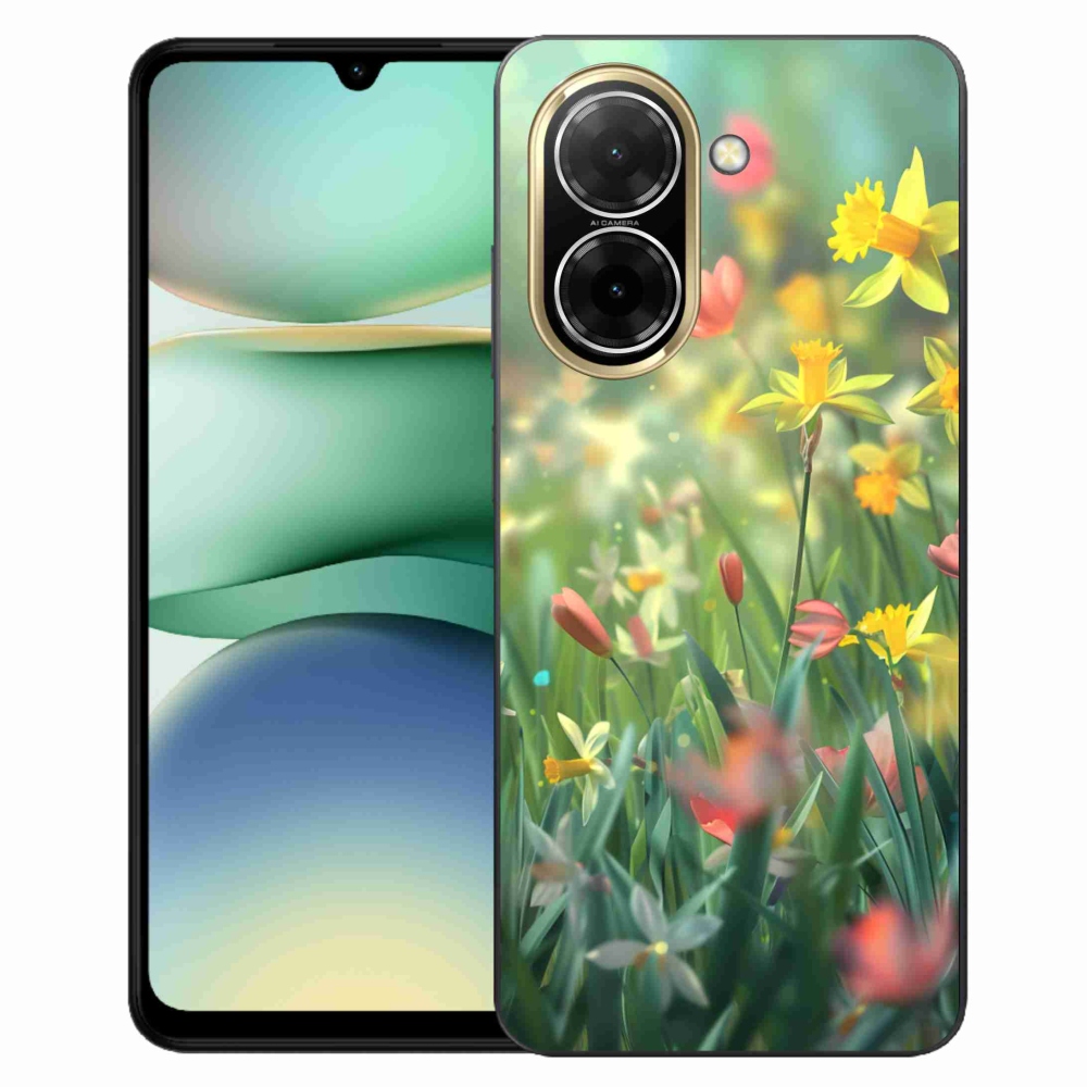 Gélový kryt mmCase na Xiaomi Redmi A5 (173.45x79.35x8.45mm) - jarné kvety