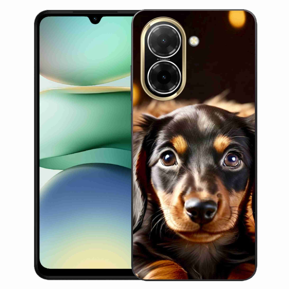 Gélový kryt mmCase na Xiaomi Redmi A5 (173.45x79.35x8.45mm) - jazvečík