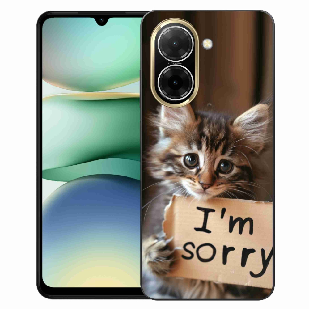 Gélový kryt mmCase na Xiaomi Redmi A5 (173.45x79.35x8.45mm) - mačacie ospravedlnenie