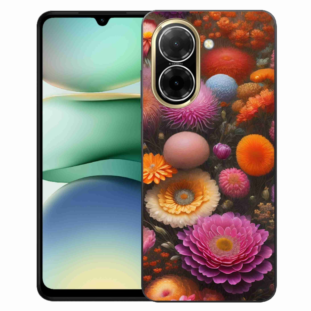 Gélový kryt mmCase na Xiaomi Redmi A5 (173.45x79.35x8.45mm) - kvetinová kompozícia