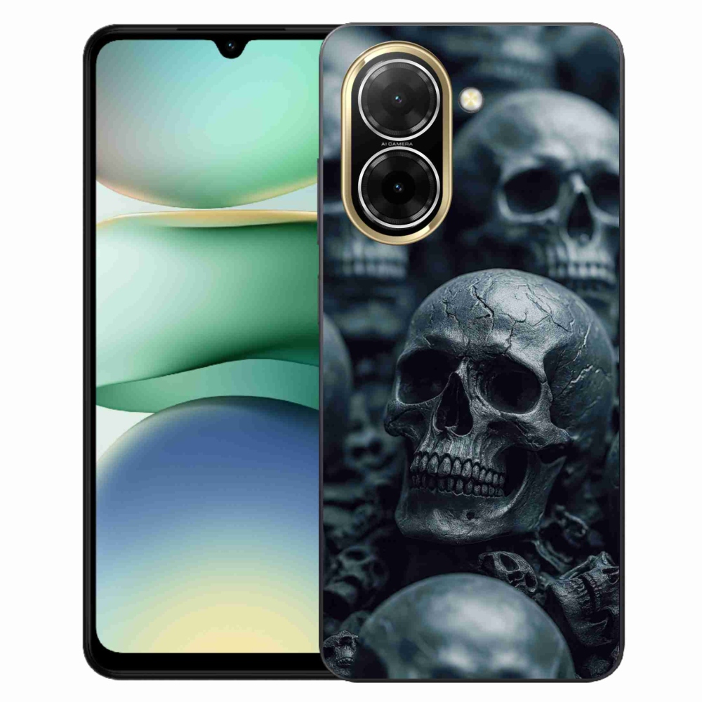 Gélový kryt mmCase na Xiaomi Redmi A5 (173.45x79.35x8.45mm) - lebka 2