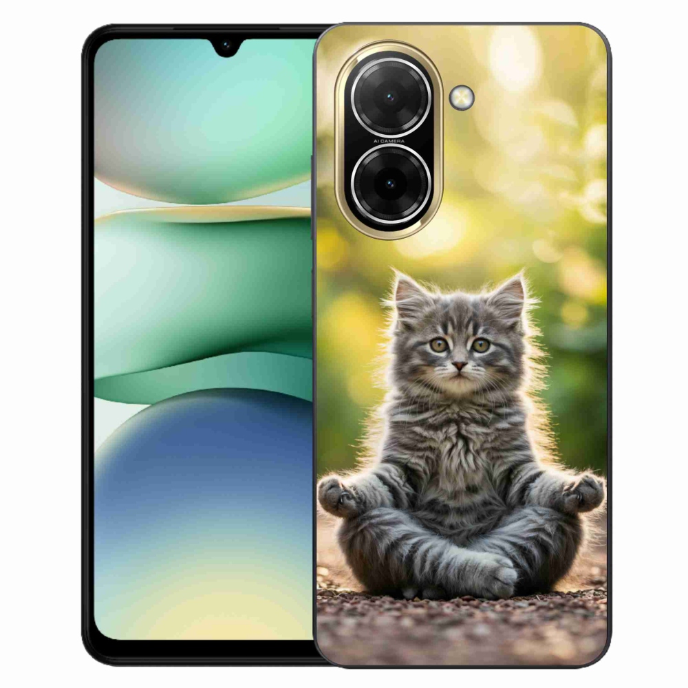 Gélový kryt mmCase na Xiaomi Redmi A5 (173.45x79.35x8.45mm) - meditujúce mačiatko