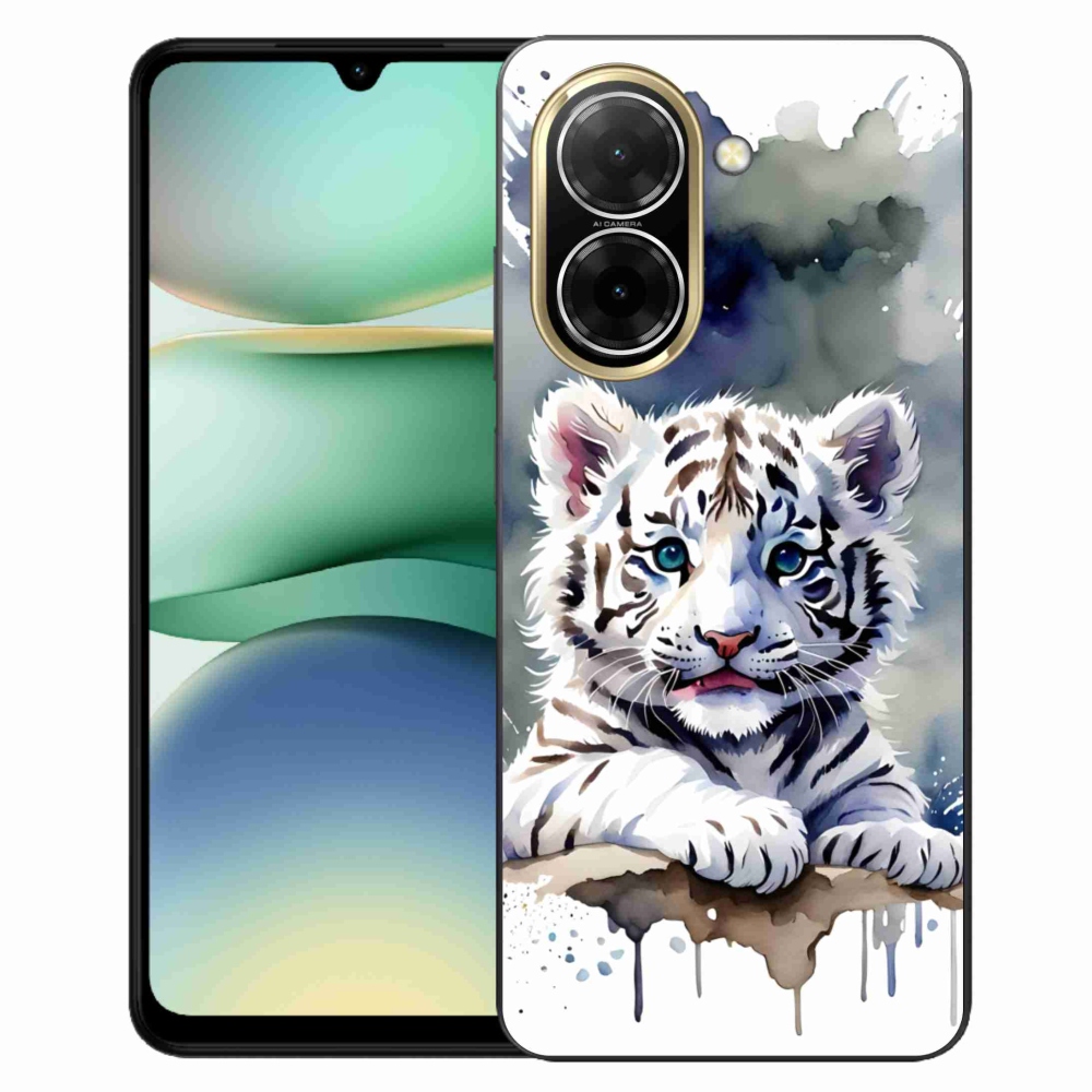 Gélový kryt mmCase na Xiaomi Redmi A5 (173.45x79.35x8.45mm) - mláďa bieleho tigra