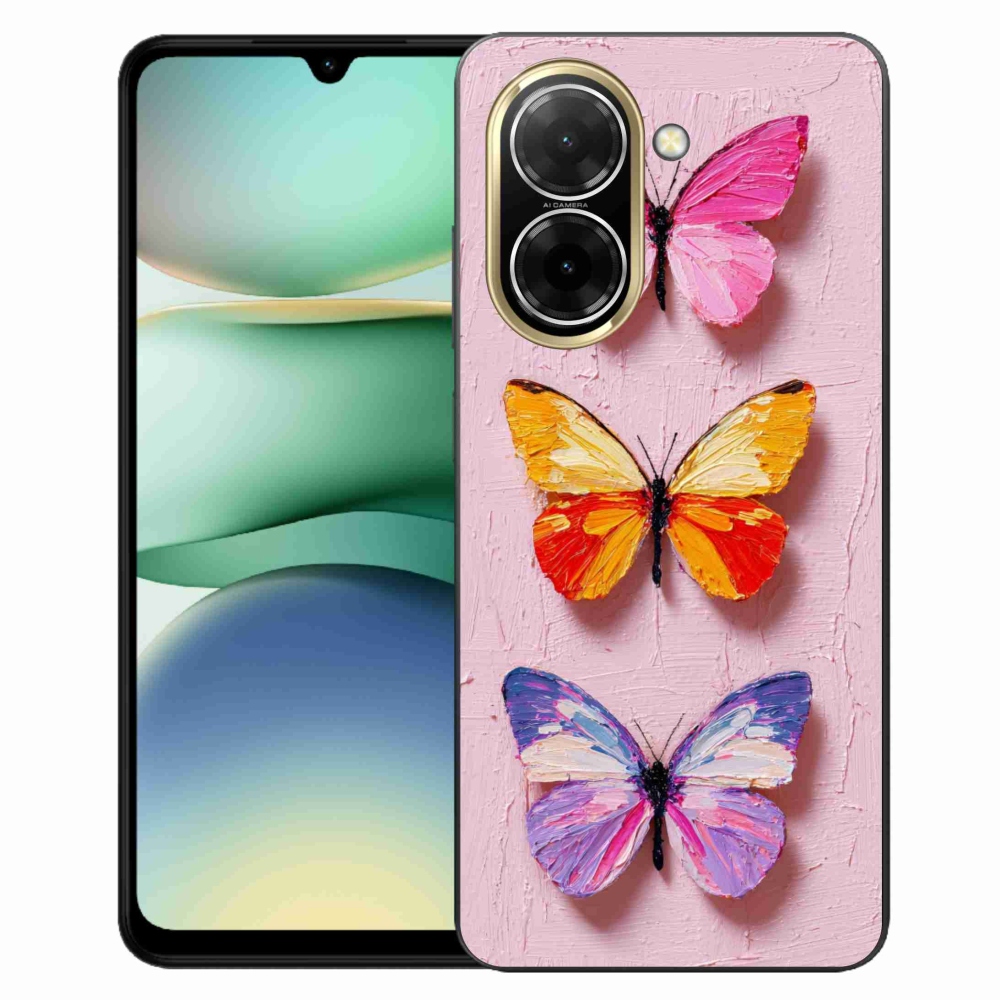 Gélový kryt mmCase na Xiaomi Redmi A5 (173.45x79.35x8.45mm) - motýlia trojica