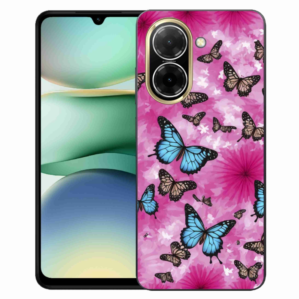 Gélový kryt mmCase na Xiaomi Redmi A5 (173.45x79.35x8.45mm) - motýlia záhrada