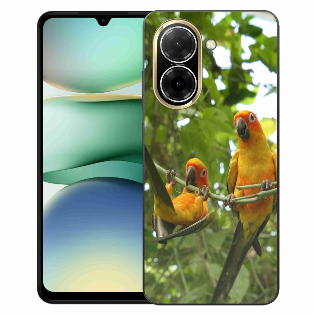 Gélový kryt mmCase na Xiaomi Redmi A5 (173.45x79.35x8.45mm) - papagáje aratingy