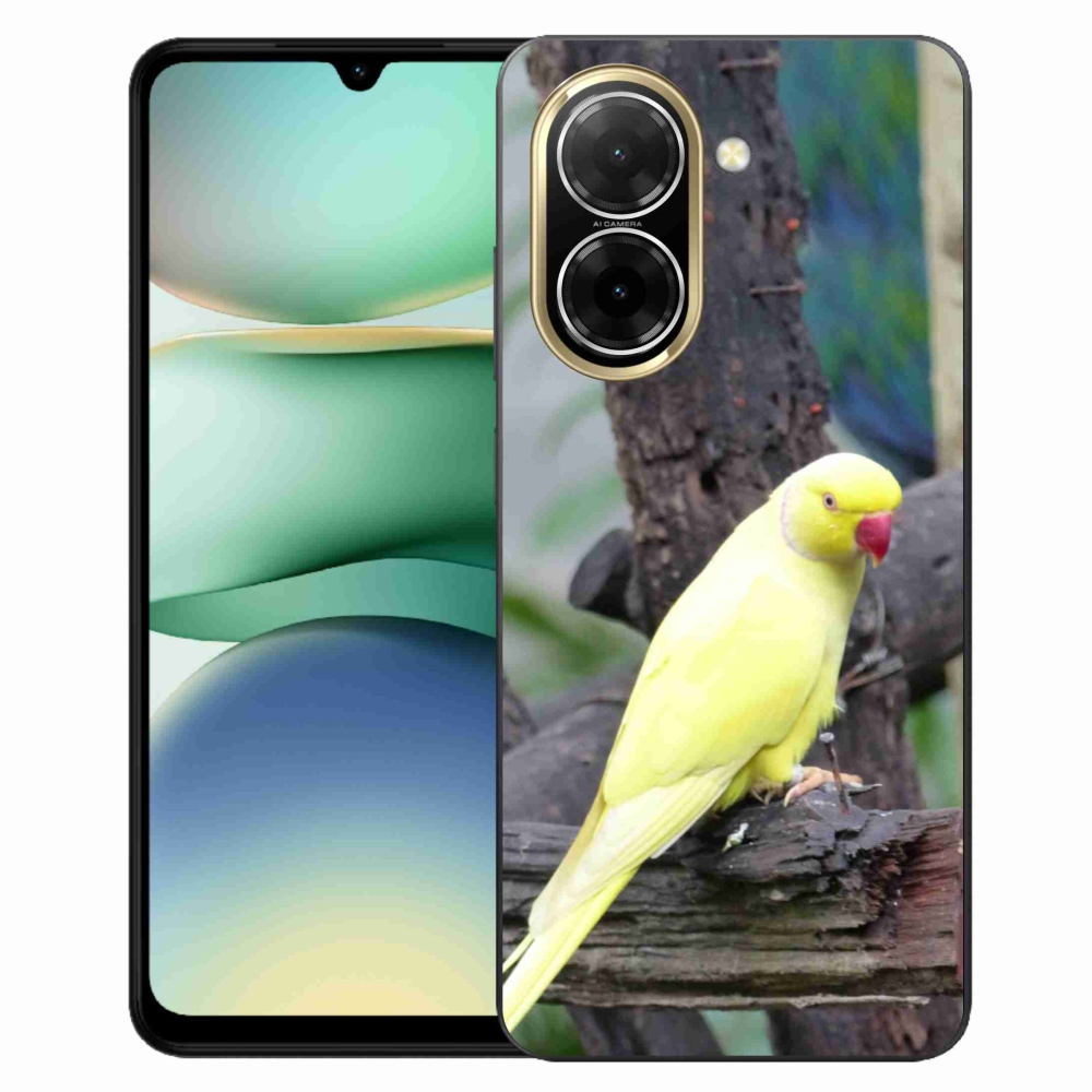 Gélový kryt mmCase na Xiaomi Redmi A5 (173.45x79.35x8.45mm) - papagáj alexander žltý