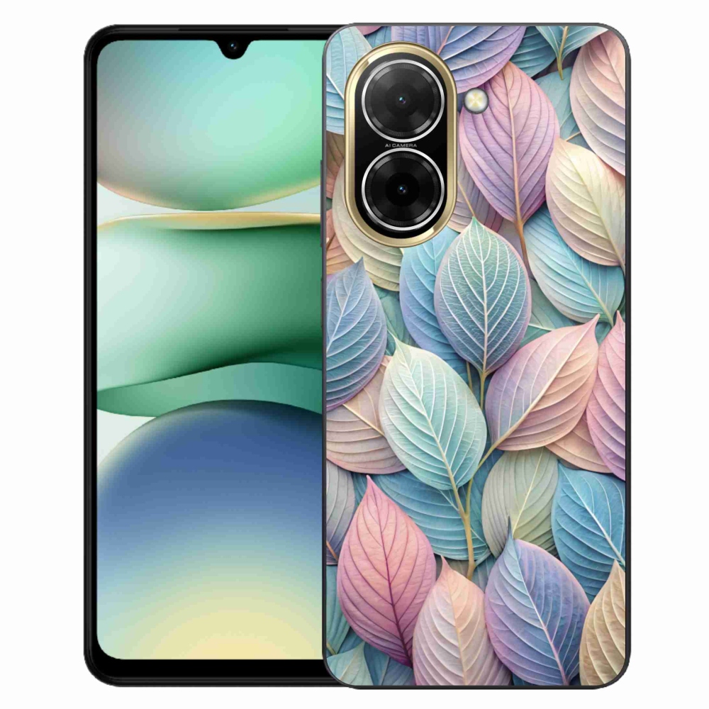 Gélový kryt mmCase na Xiaomi Redmi A5 (173.45x79.35x8.45mm) - pastelové listy